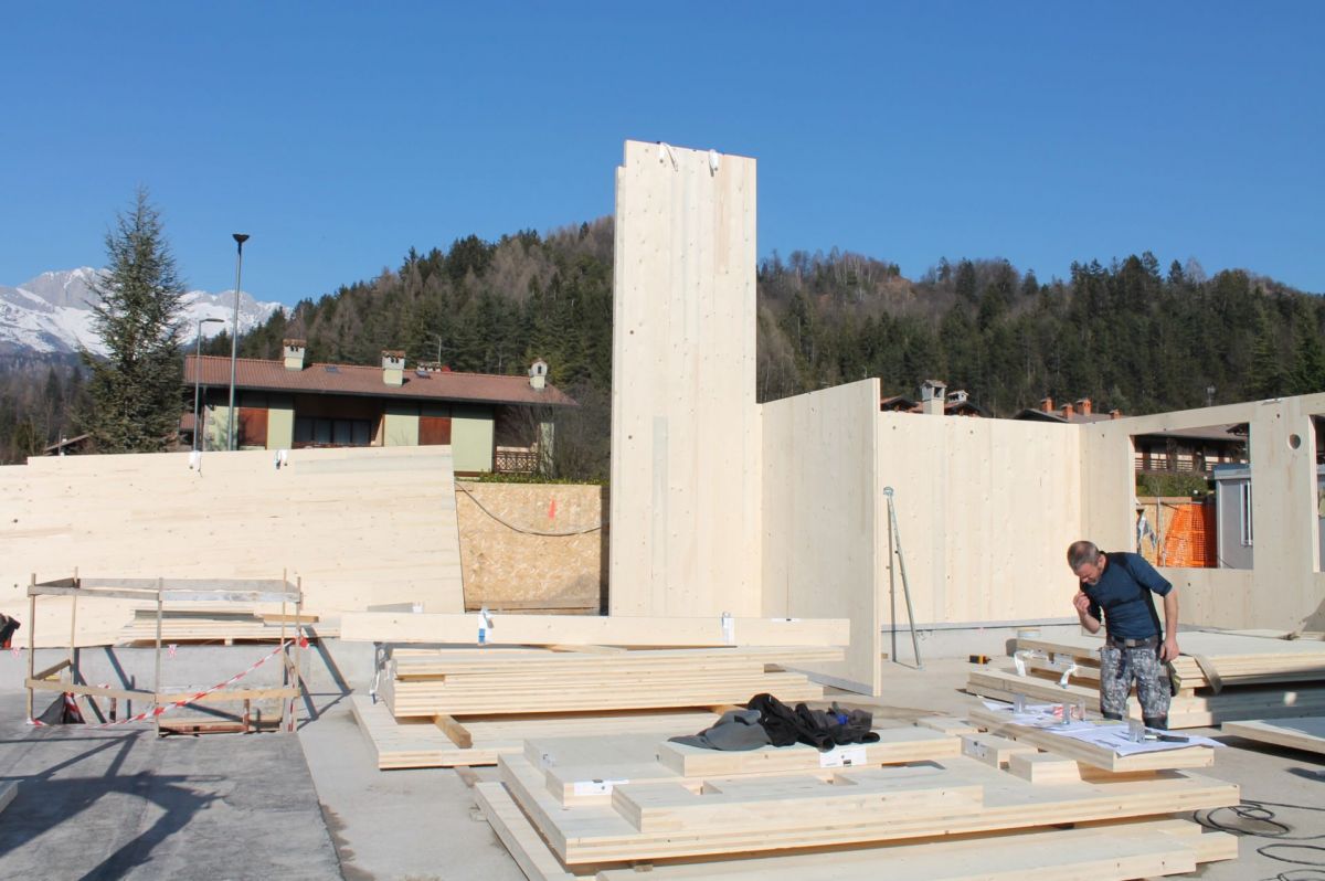 Case in legno BCL Bergamasca Costruzioni Legno Villa Xlam Val Seriana