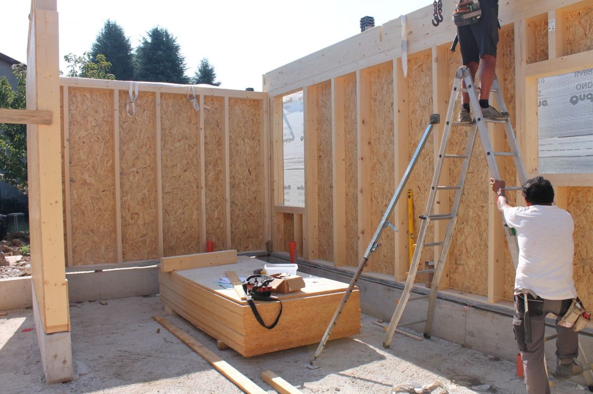 Case in legno BCL Bergamasca Costruzioni Legno Casa a TELAIO  Merate LC