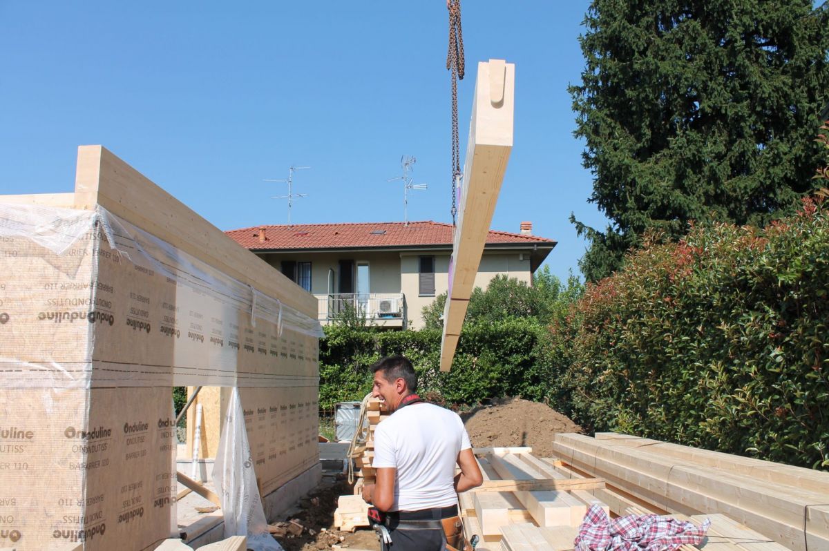 Case in legno BCL Bergamasca Costruzioni Legno Casa a TELAIO  Merate LC