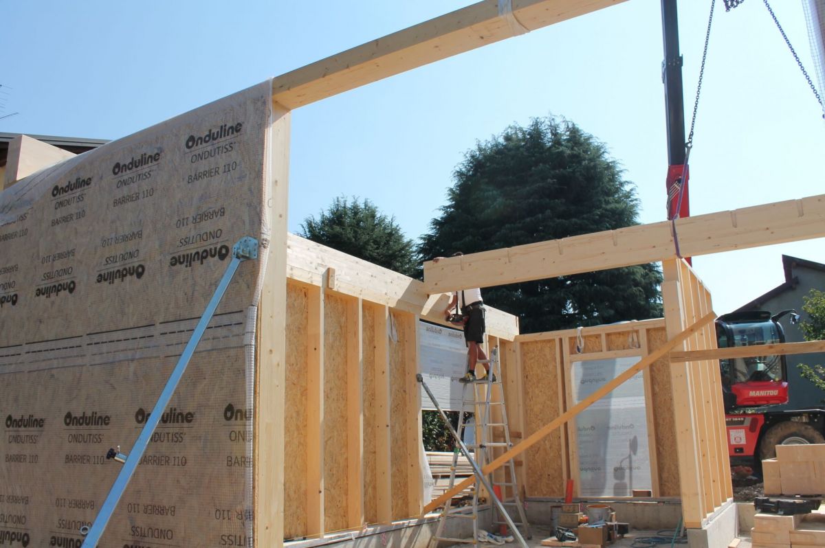 Case in legno BCL Bergamasca Costruzioni Legno Casa a TELAIO  Merate LC