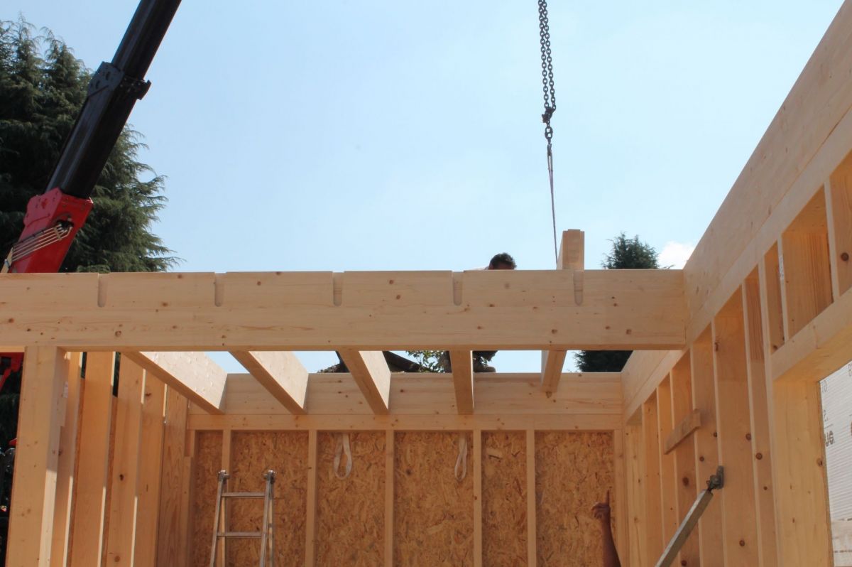 Case in legno BCL Bergamasca Costruzioni Legno Casa a TELAIO  Merate LC