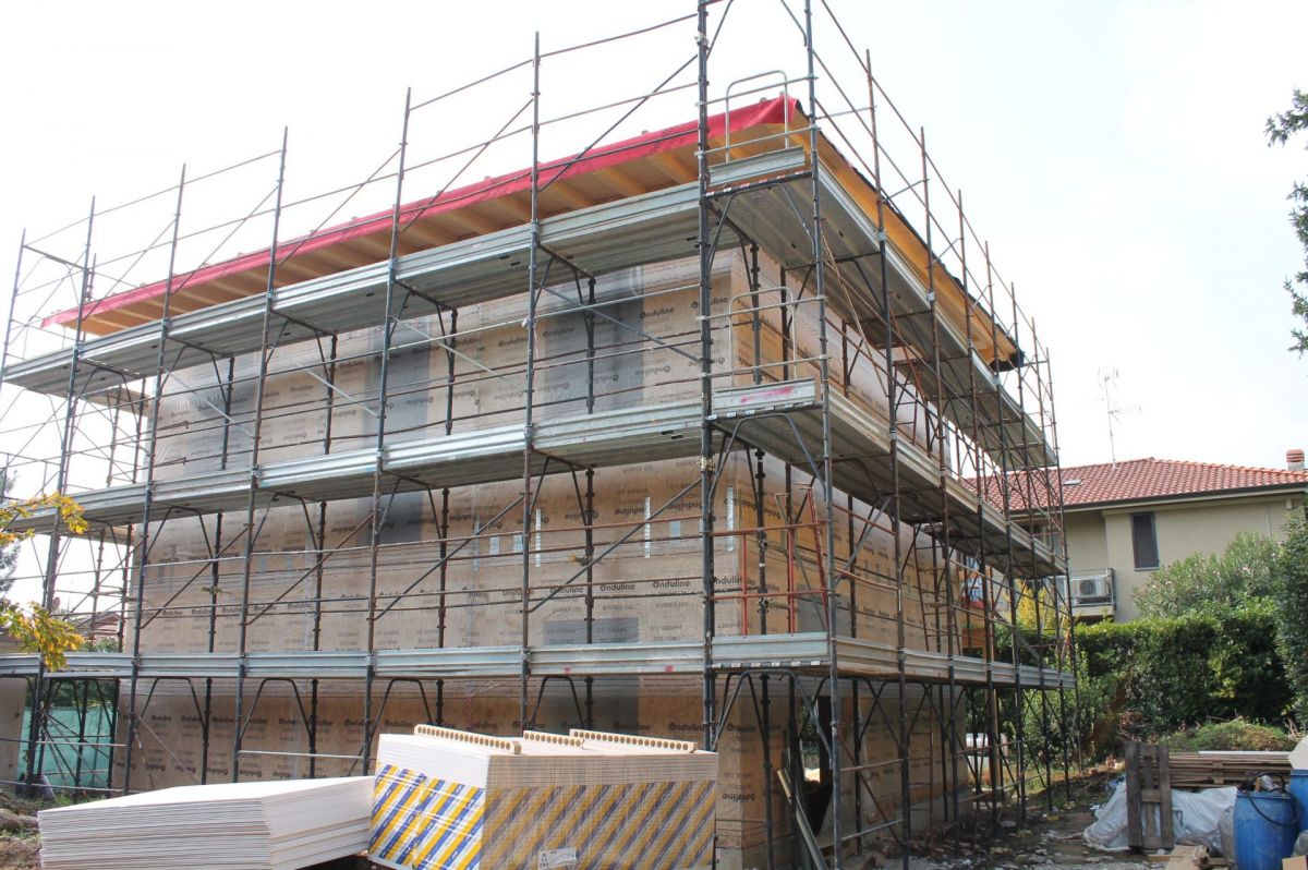 Case in legno BCL Bergamasca Costruzioni Legno Casa a TELAIO  Merate LC