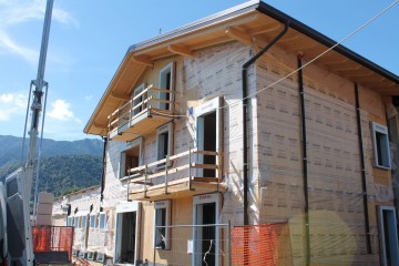 Modello Casa in Legno BCLegno Xlam Clusone BG di BCL Bergamasca Costruzioni Legno