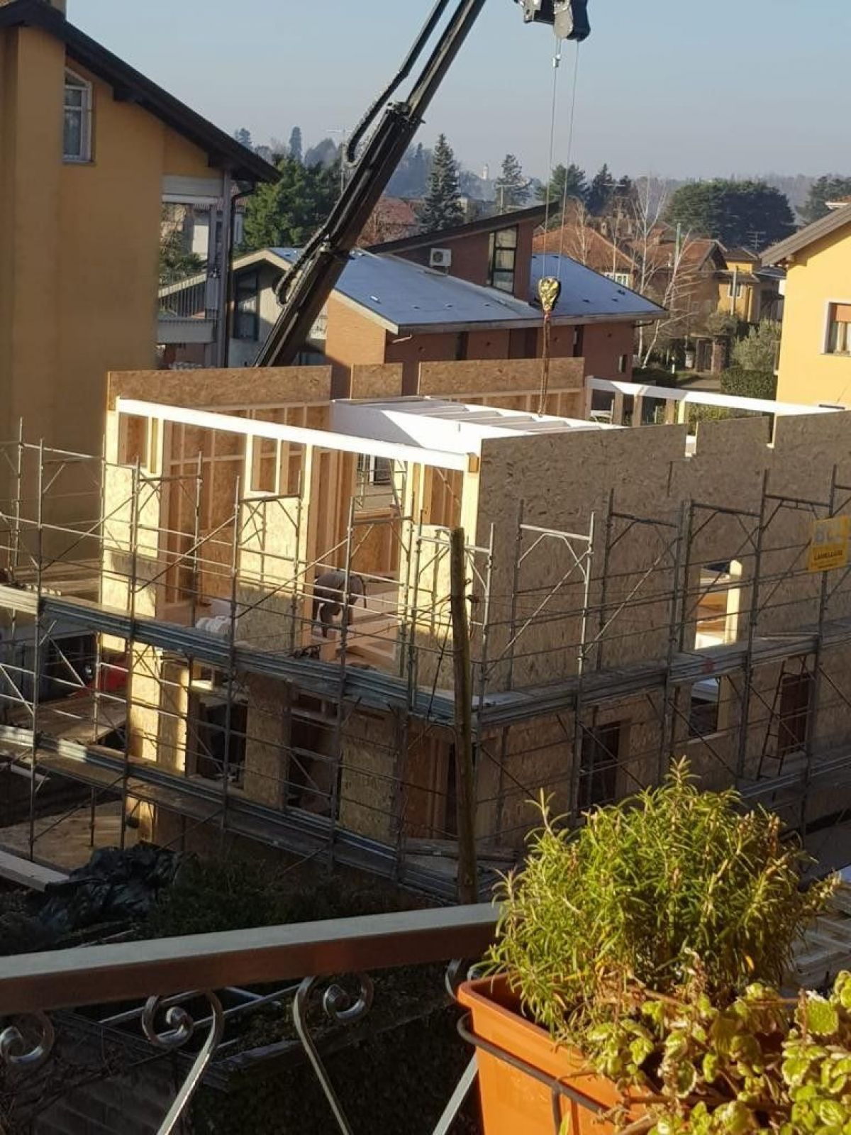 Case in legno BCL Bergamasca Costruzioni Legno Villa TELAIO Timber Frame