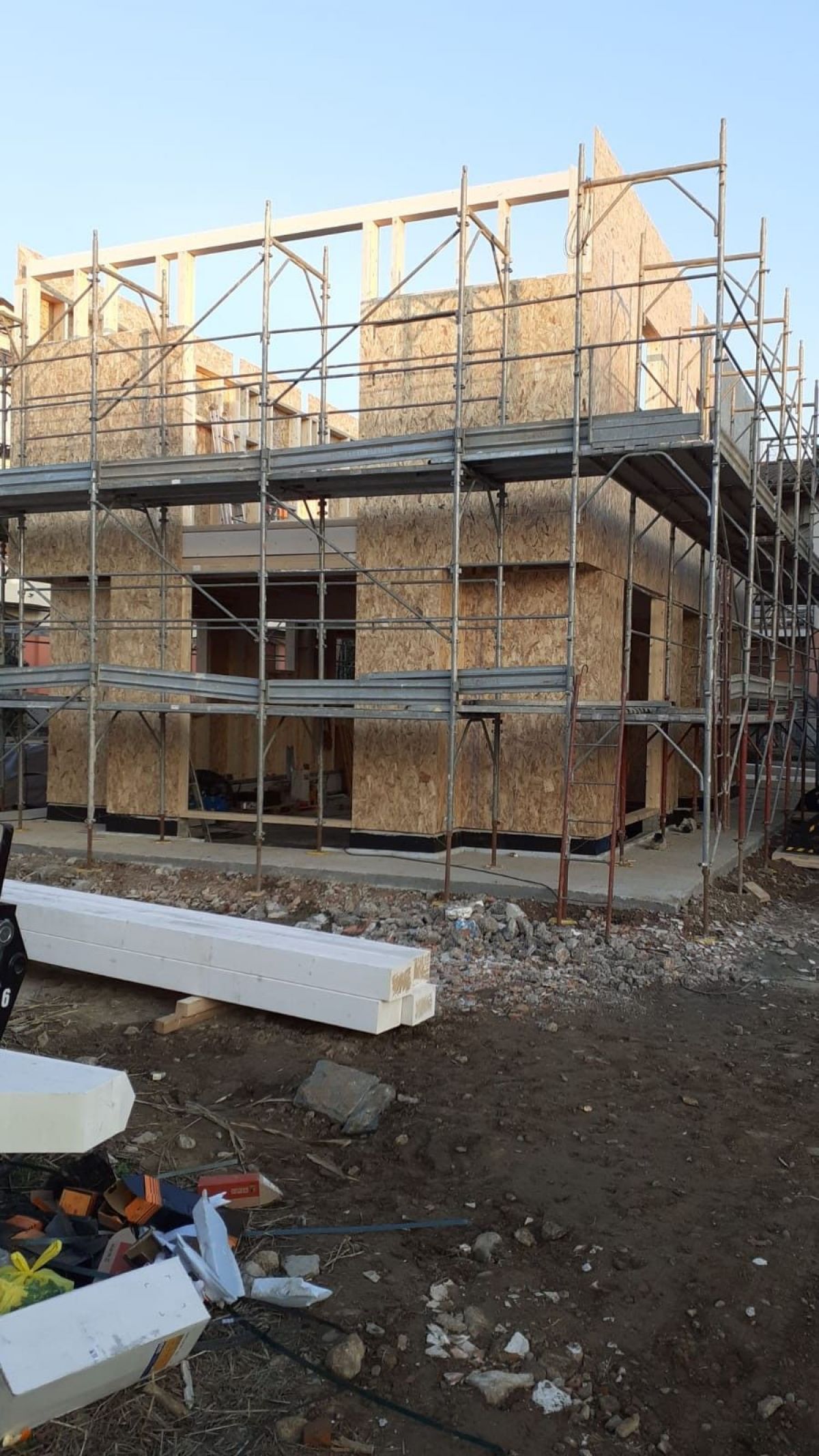 Case in legno BCL Bergamasca Costruzioni Legno Villa TELAIO Timber Frame