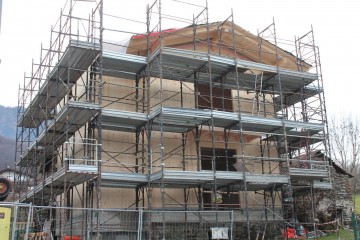 Modello Casa in Legno BCLegno Villa Xlam demolizione di BCL Bergamasca Costruzioni Legno