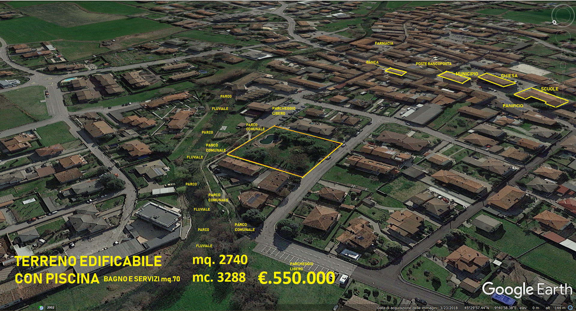 Terreno edificabile in Vendita Fornovo San Giovanni