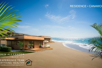 Bungalow di Legno beach construction in travi lamellari di legno massiccio di HEALTHY LIFE HOUSES & WHEELS HOUSES