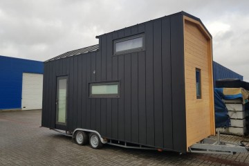 Casa Mobile in Legno casa sulle ruote Italia Tour realizzata