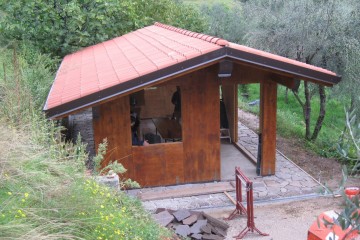 Modello Casa in Legno Casetta a Telaio di Bergamasca Costruzioni Legno