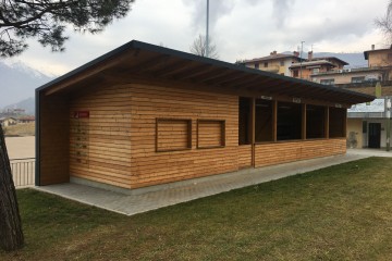 Modello Casa in Legno Stalla di Bergamasca Costruzioni Legno