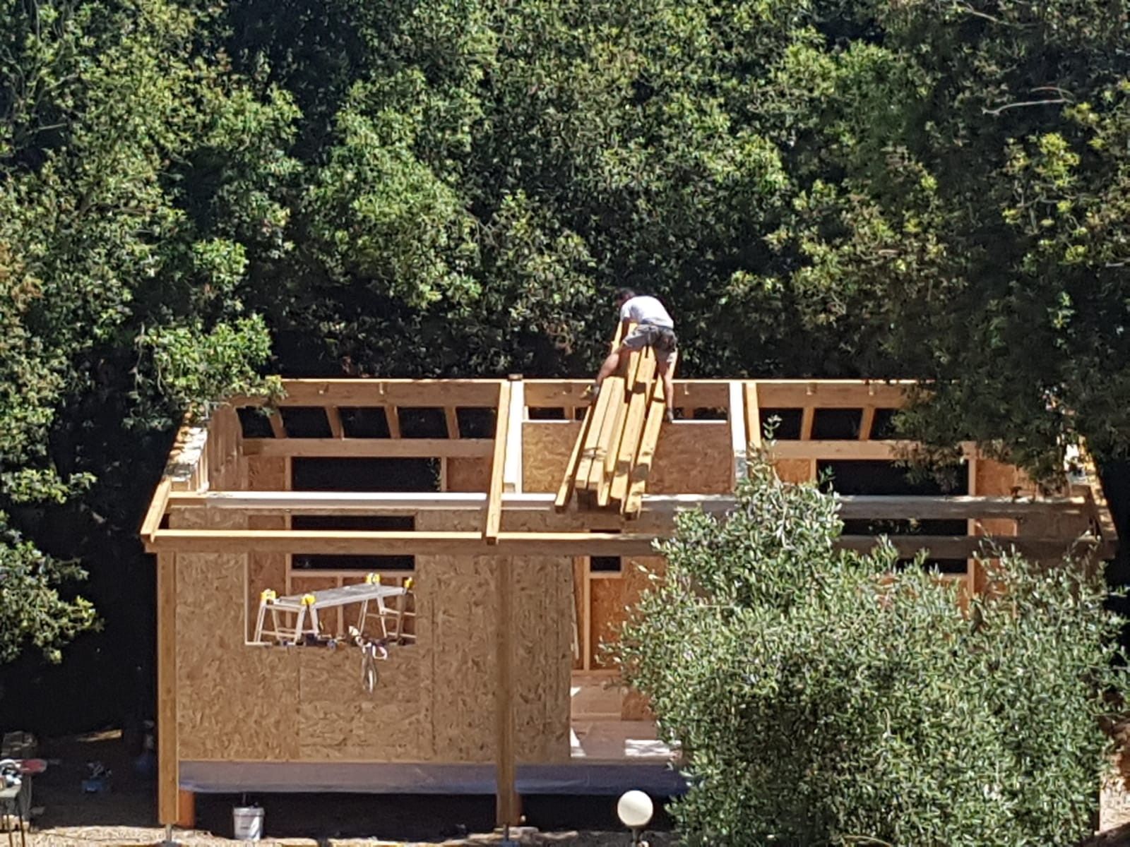 Case in legno Bergamasca Costruzioni Legno Case Vacanza struttura a Telaio (Timber Frame)