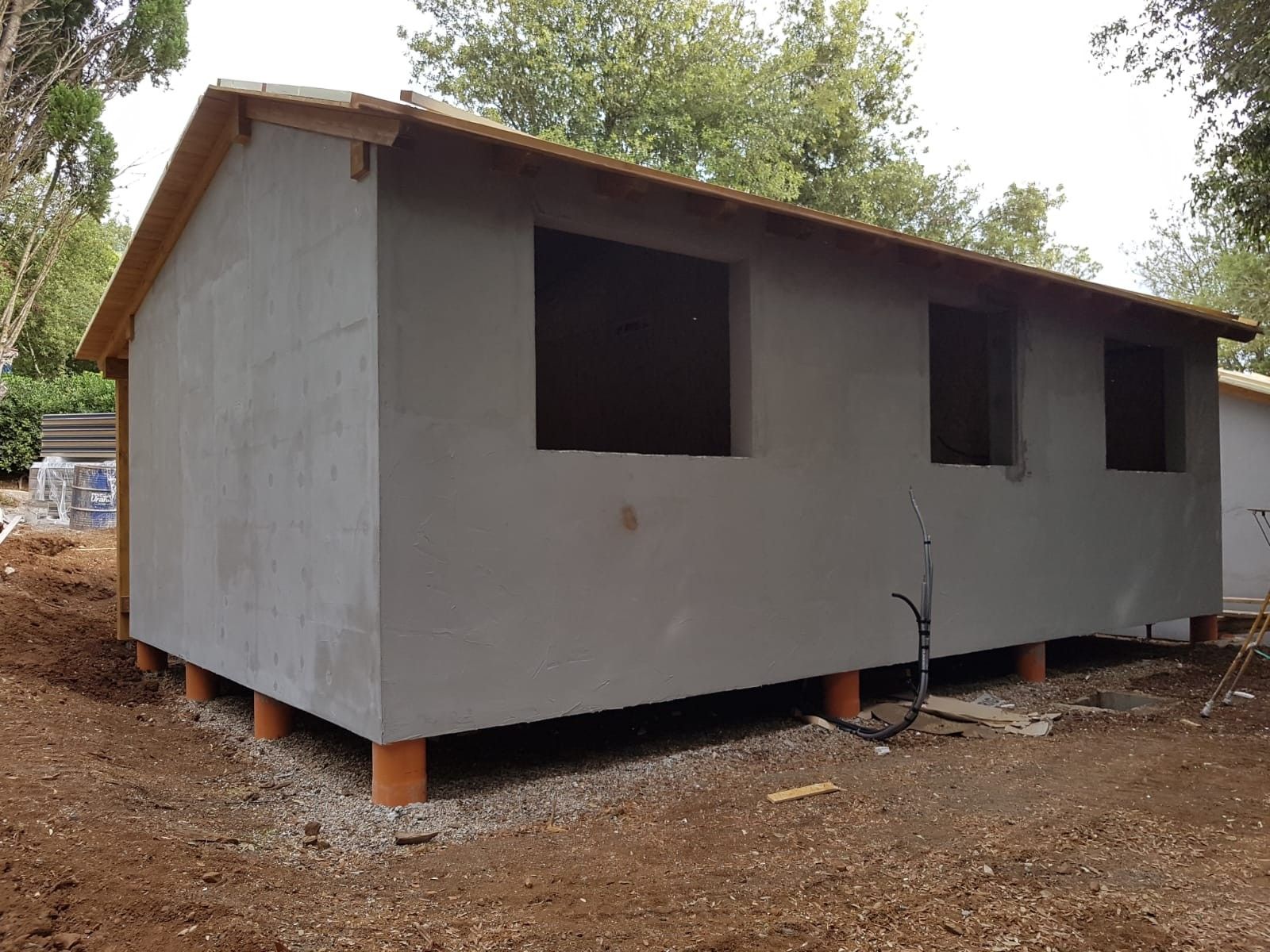 Case in legno Bergamasca Costruzioni Legno Case Vacanza struttura a Telaio (Timber Frame)