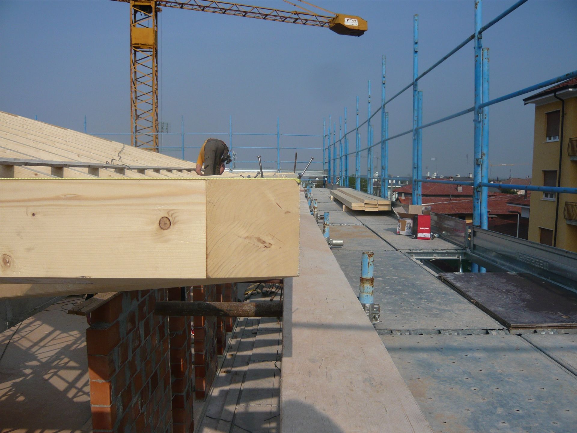 Chioschi e Gazebi in legno Bergamasca Costruzioni Legno Struttura Industriale Tetto in legno lamellare