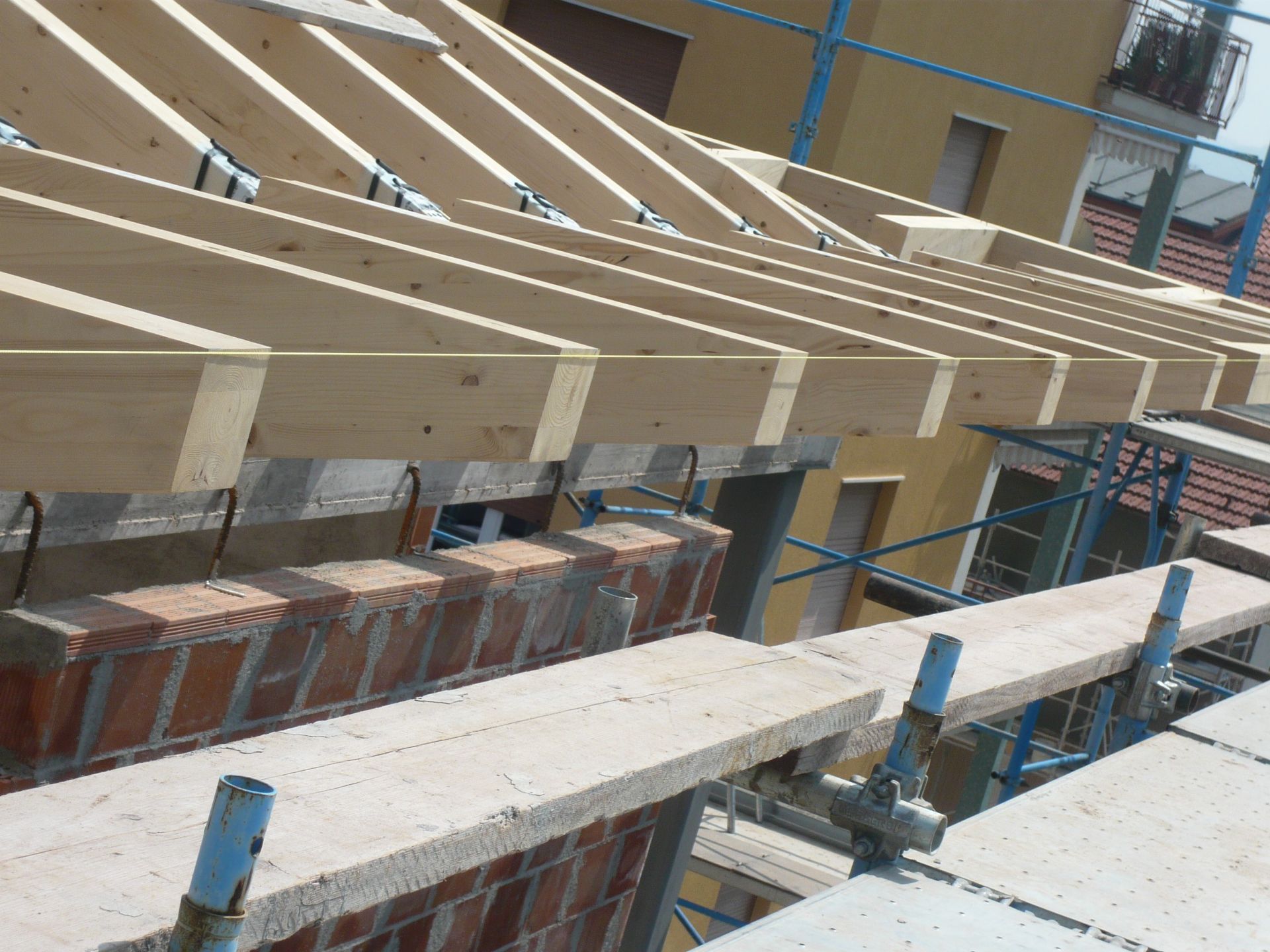 Chioschi e Gazebi in legno Bergamasca Costruzioni Legno Struttura Industriale Tetto in legno lamellare