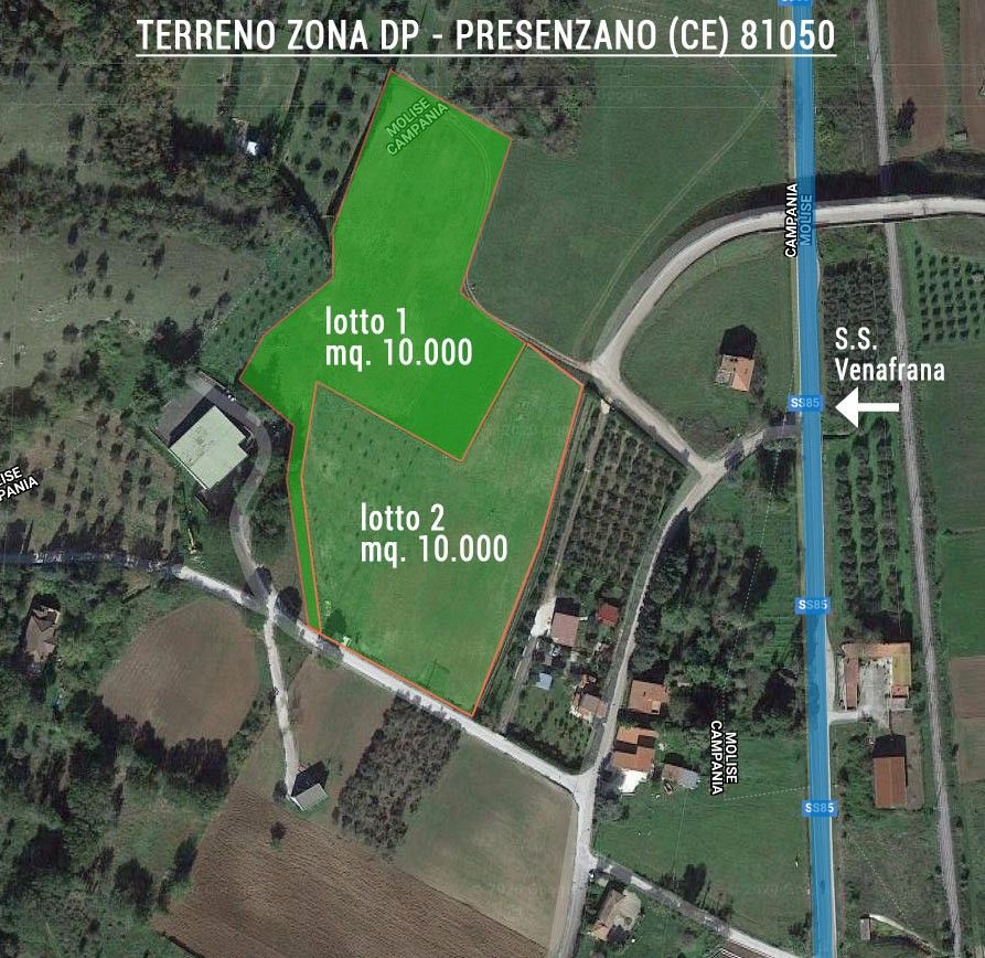 Terreno Industriale Presenzano 