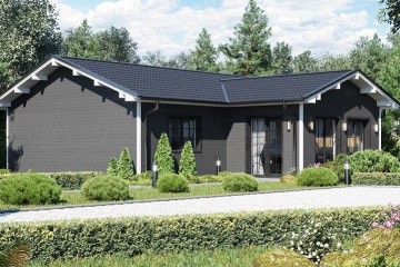 Modello Casa in Legno MODELLO 110 di NORGES HUS