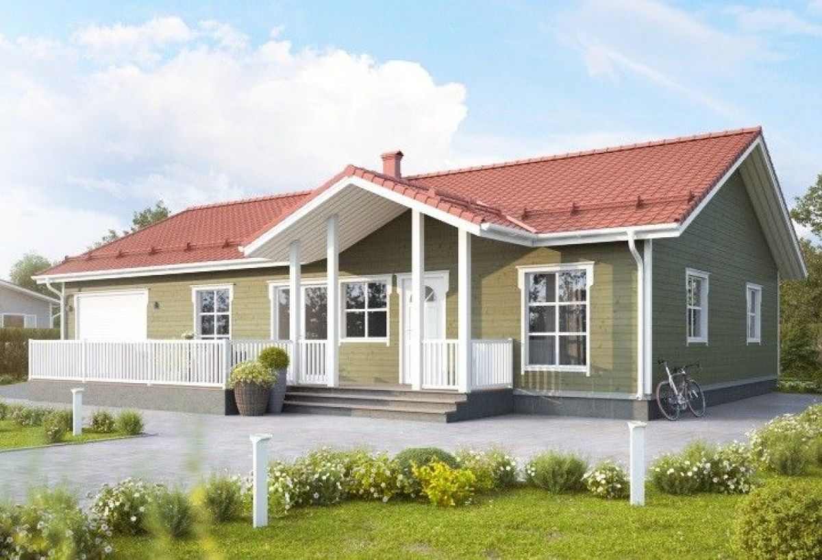 Case in legno NORGES HUS MODELLO 167