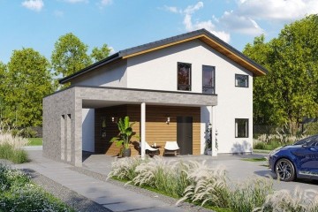 Modello Casa in Legno MODELLO 208 di NORGES HUS