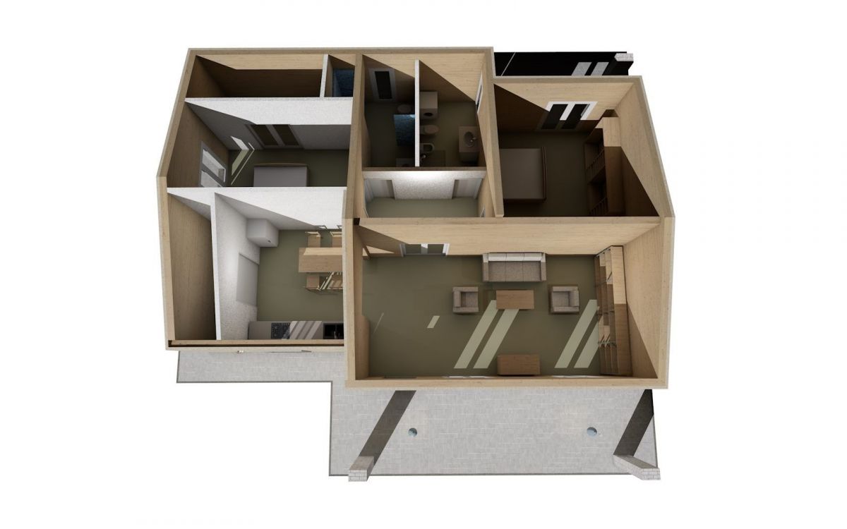 Case in legno Wood planner Villa WP121