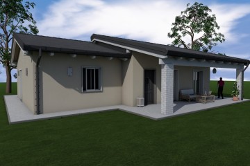Modello Casa in Legno Villa WP121 di Wood planner