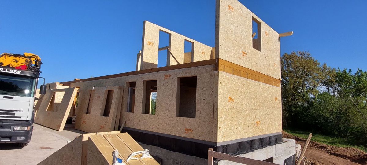 Case in legno Wood planner Villa due piani a Caianello CE