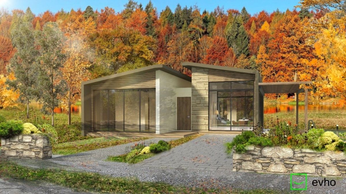 Case in legno Evho Pte Ltd: VILLA NOVA SCOTIA