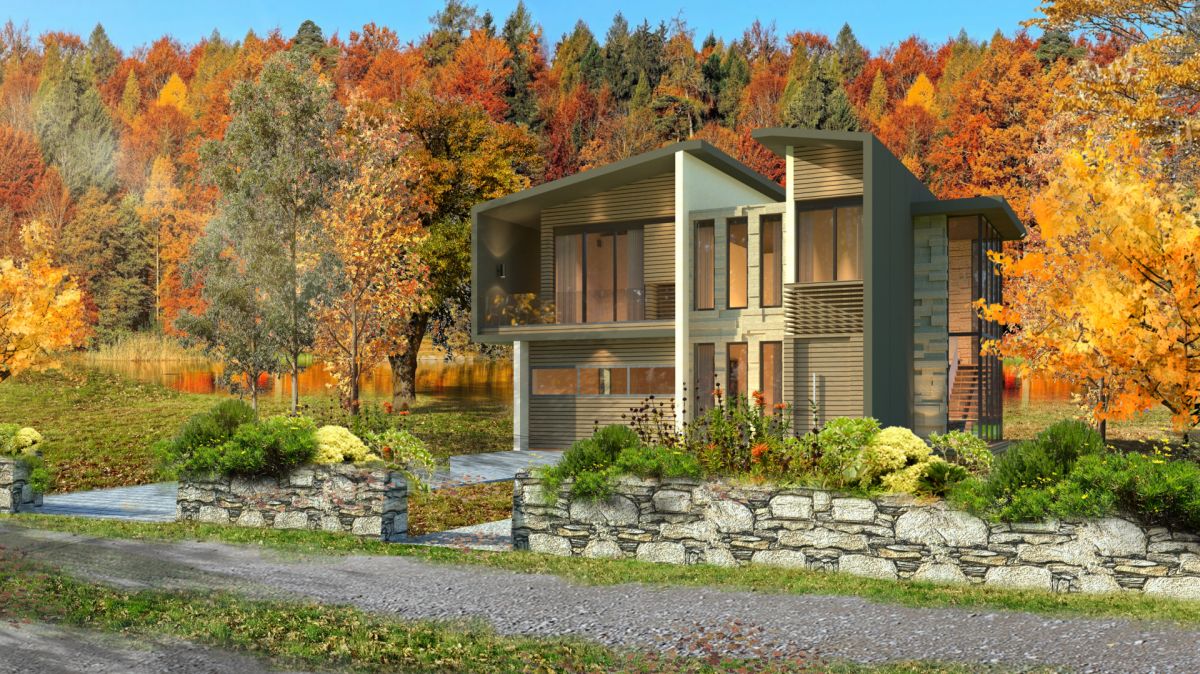 Case in legno Evho Pte Ltd: VILLA NOVA SCOTIA