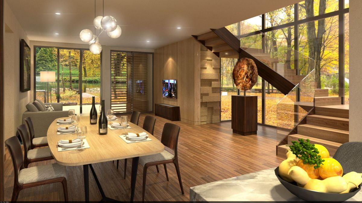 Case in legno Evho Pte Ltd: VILLA NOVA SCOTIA