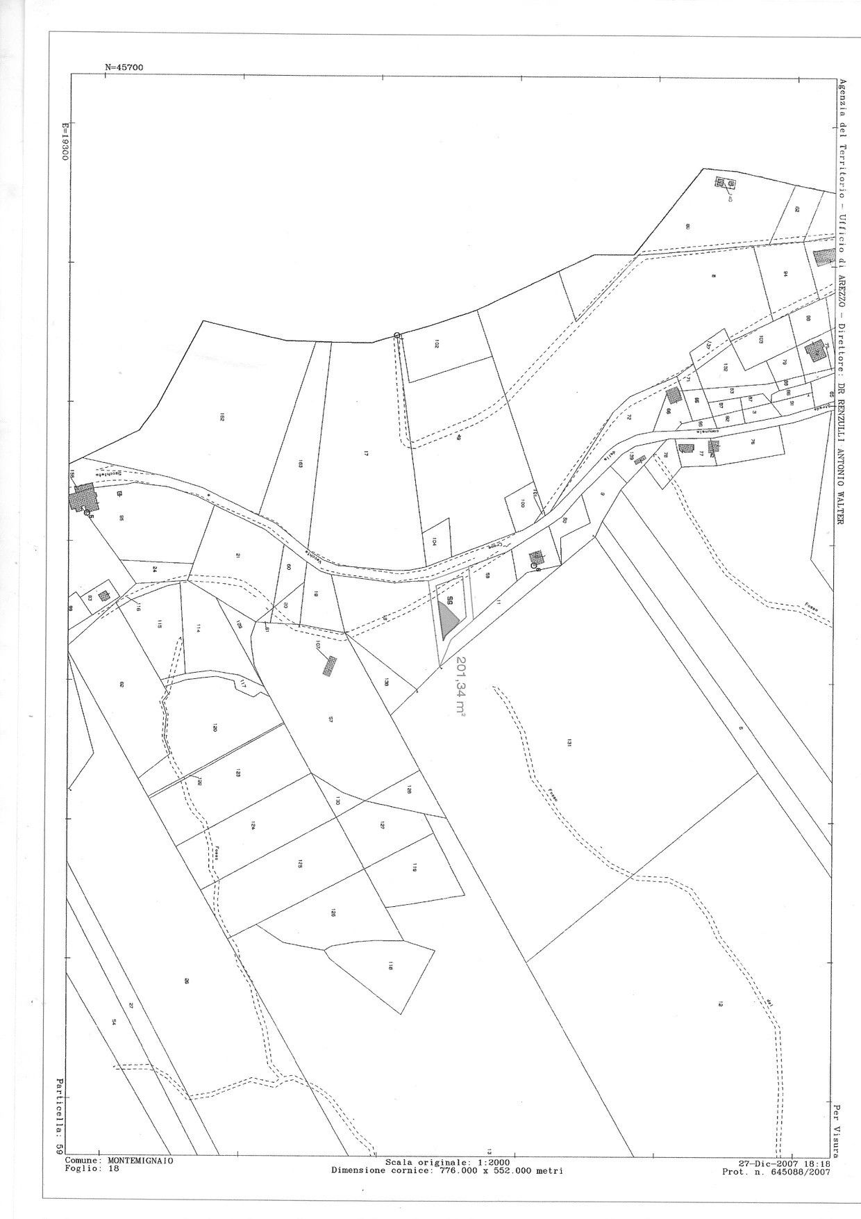 Terreno edificabile in Vendita Montemignaio