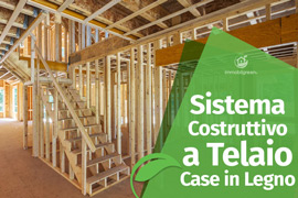 Sistema Costruttivo a Telaio per case in legno e ville prefabbricate