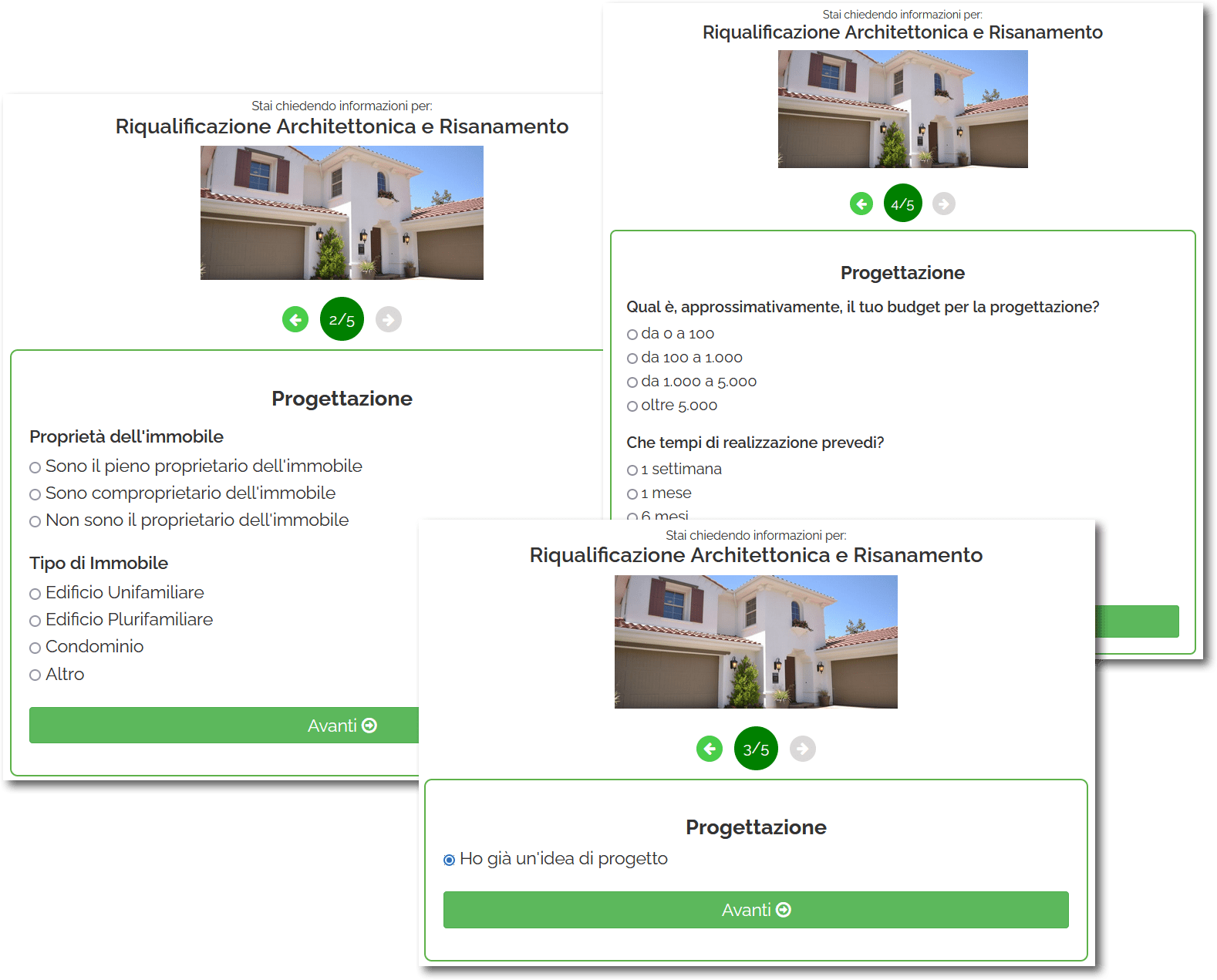 Esempio Filtri Immobilgreen.it