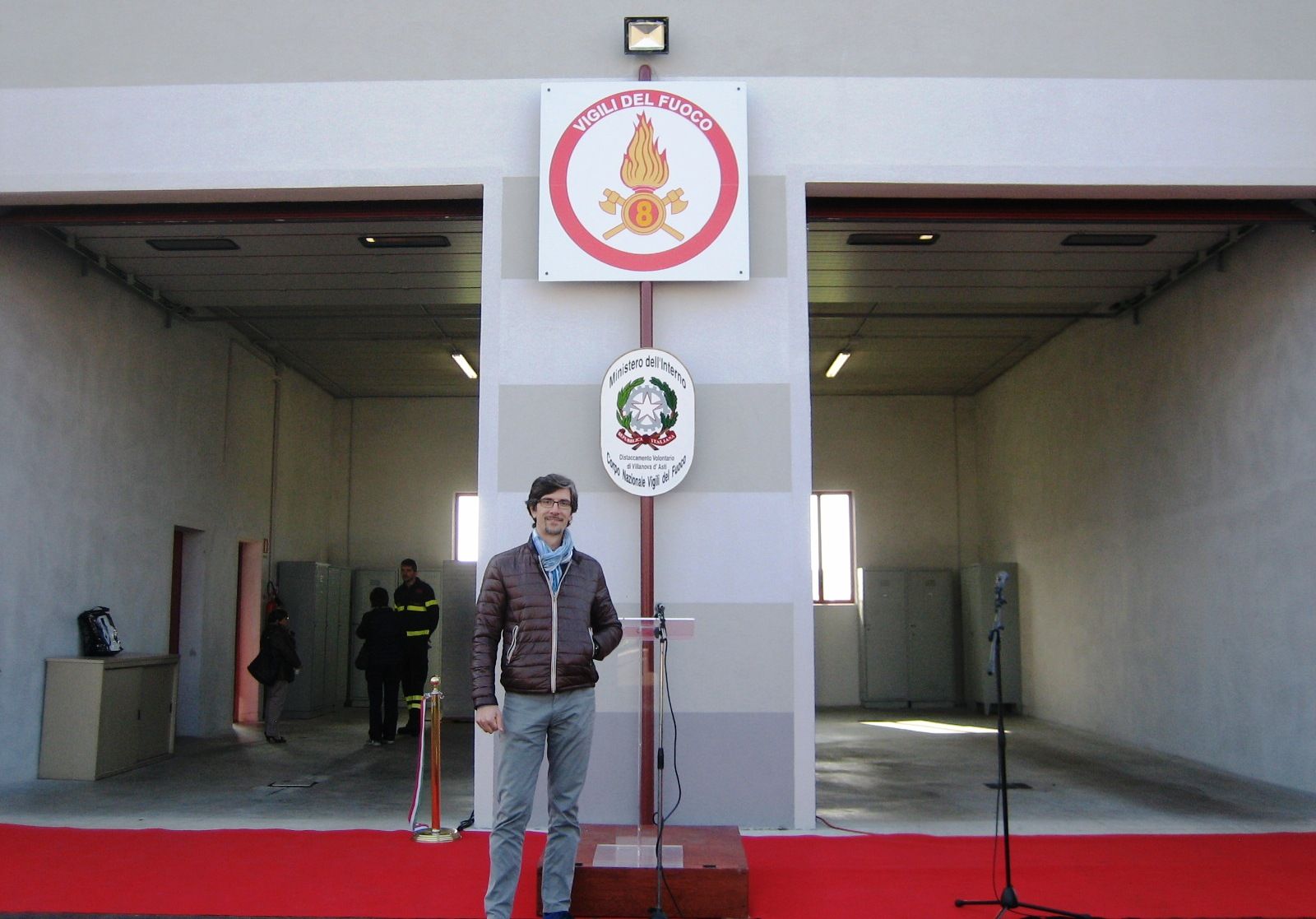 Caserma dei Volontari VVF Villanova D'Asti realizzato da Lorenzo Imperiali DBIOSTUDIO, Assistenza tecnica a Torino