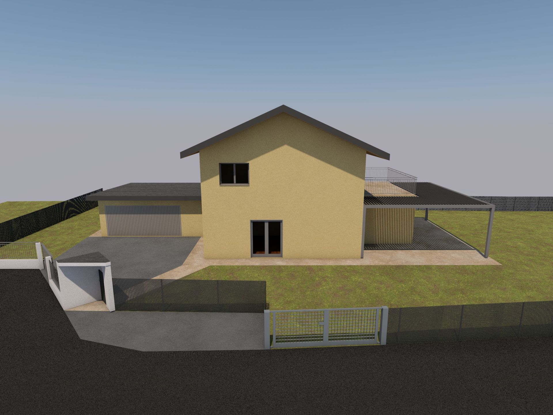 Villa unifamiliare Giussano (MB) realizzato da Architetto Davide Ronchi, Assistenza tecnica a Monza