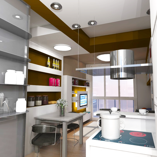 Appartamento privato a Milano realizzato da Studio di Architettura Paolo Bertolotti, Progettazione architettonica a Busto Arsizio