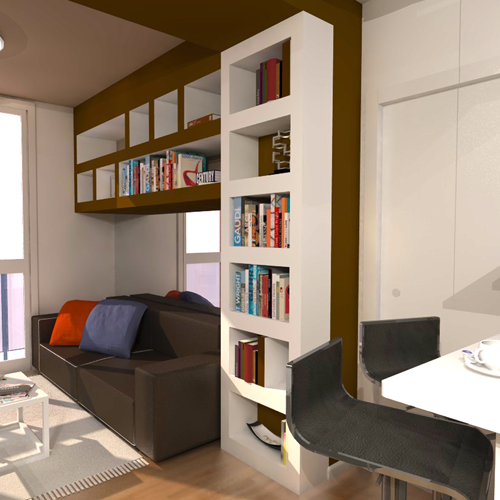 Appartamento privato a Milano realizzato da Studio di Architettura Paolo Bertolotti, Progettazione architettonica a Busto Arsizio