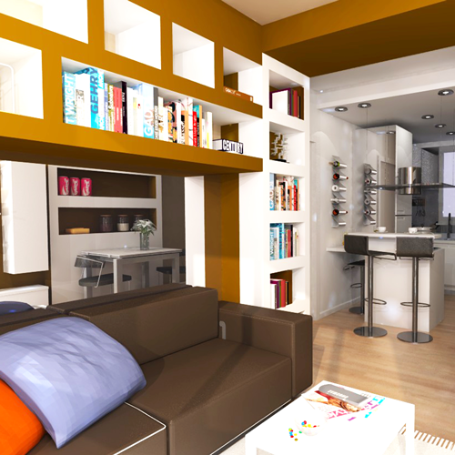 Appartamento privato a Milano realizzato da Studio di Architettura Paolo Bertolotti, Progettazione architettonica a Busto Arsizio