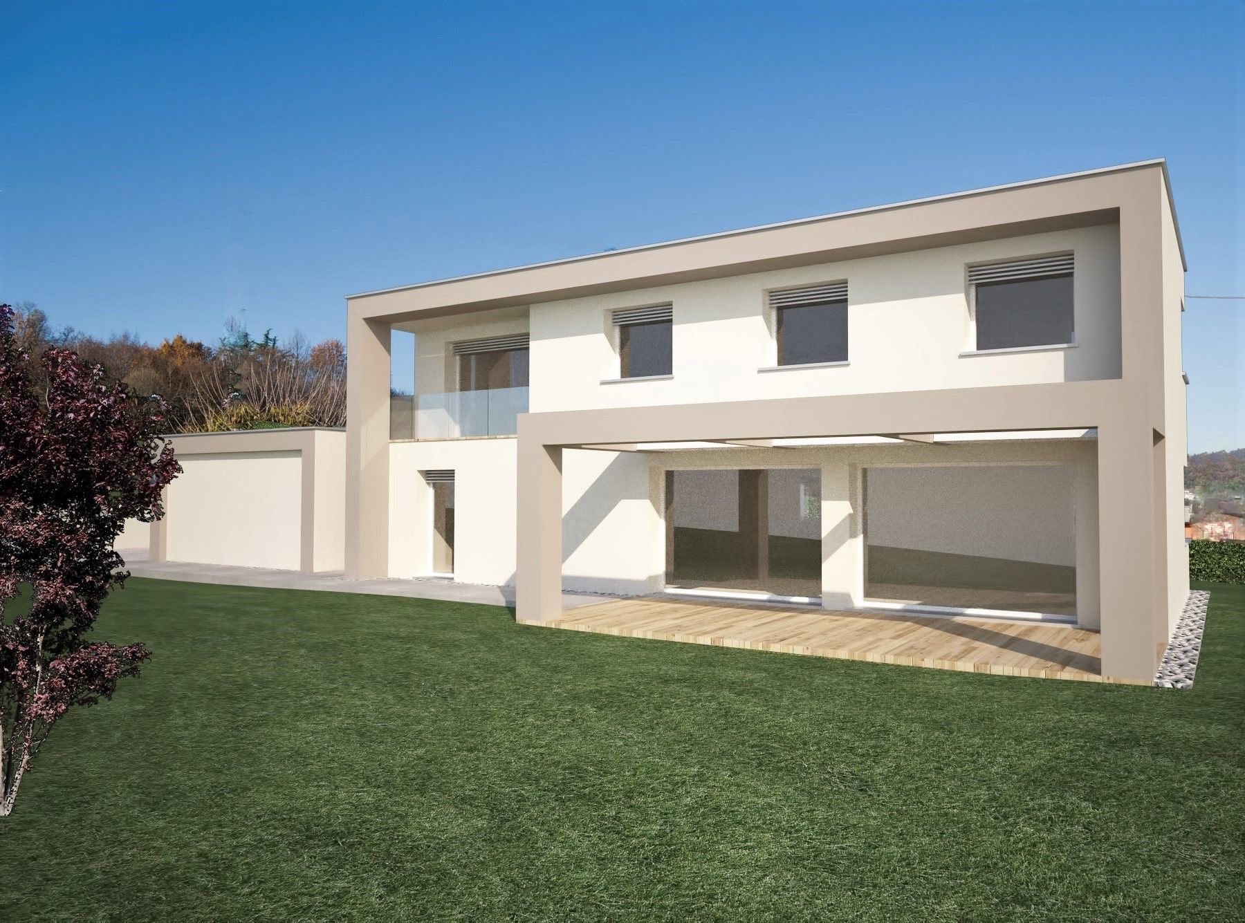 Progetto casa passiva a Brogliano realizzato da Geometra Vallortigara Paolo, Assistenza tecnica a Cornedo Vicentino