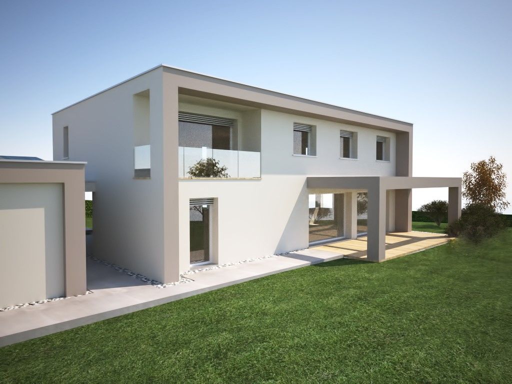 Progetto casa passiva a Brogliano realizzato da Geometra Vallortigara Paolo, Assistenza tecnica a Cornedo Vicentino