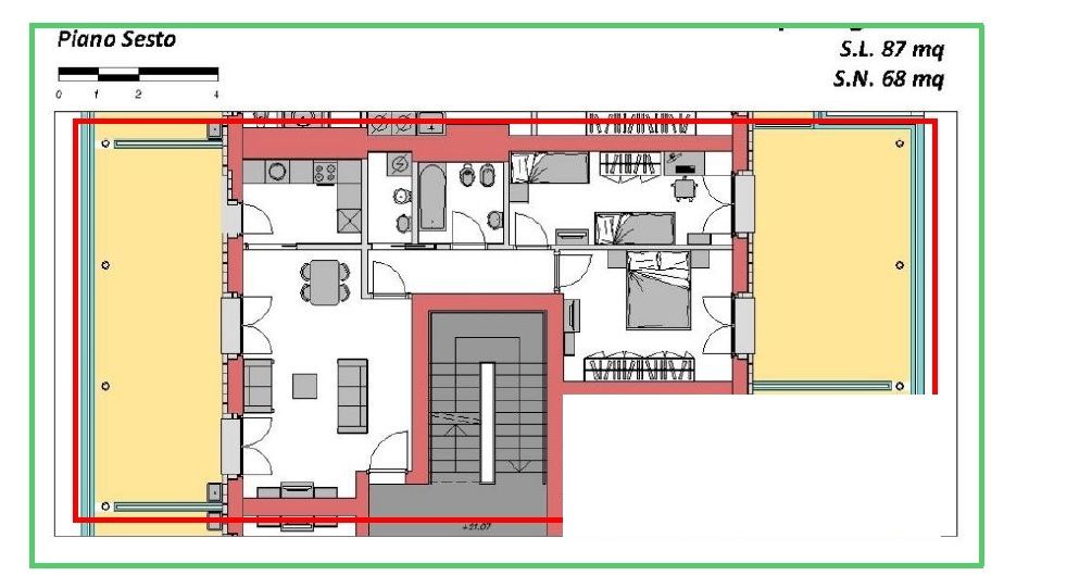 Appartamento Pisa 306VRG