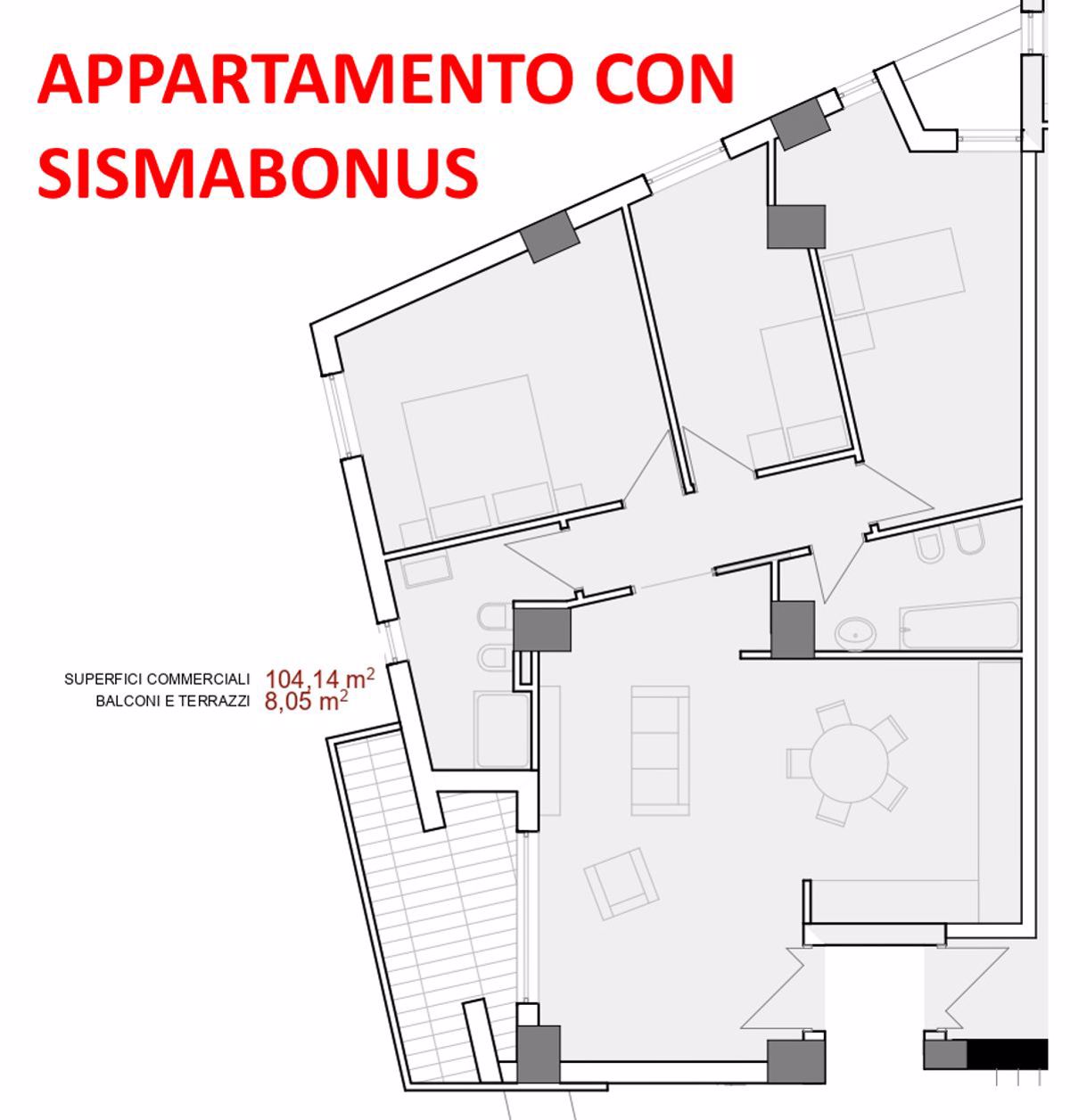 Appartamento Rende RGS6-112VRG