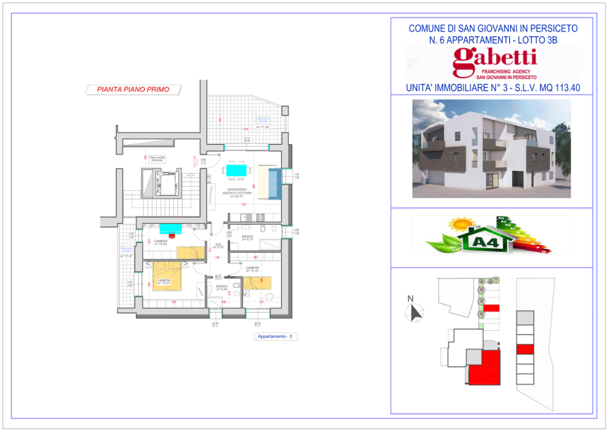 Appartamento San Giovanni in Persiceto 3B3VRG