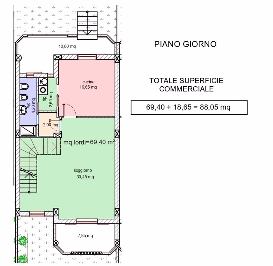 Villa a schiera in Vendita Rose