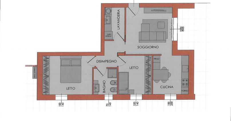 Appartamento Piacenza cod. rif5896571VRG
