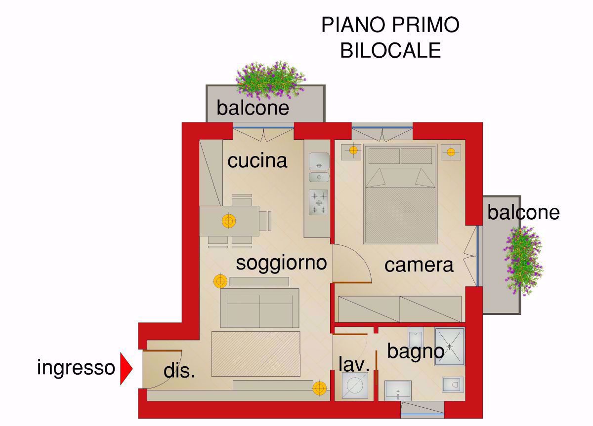 Appartamento Pinerolo V231VRG