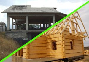 Legno e Cemento a confronto
