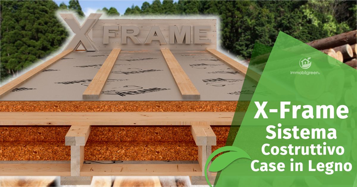 x-frame sistema costruttivo case in legno