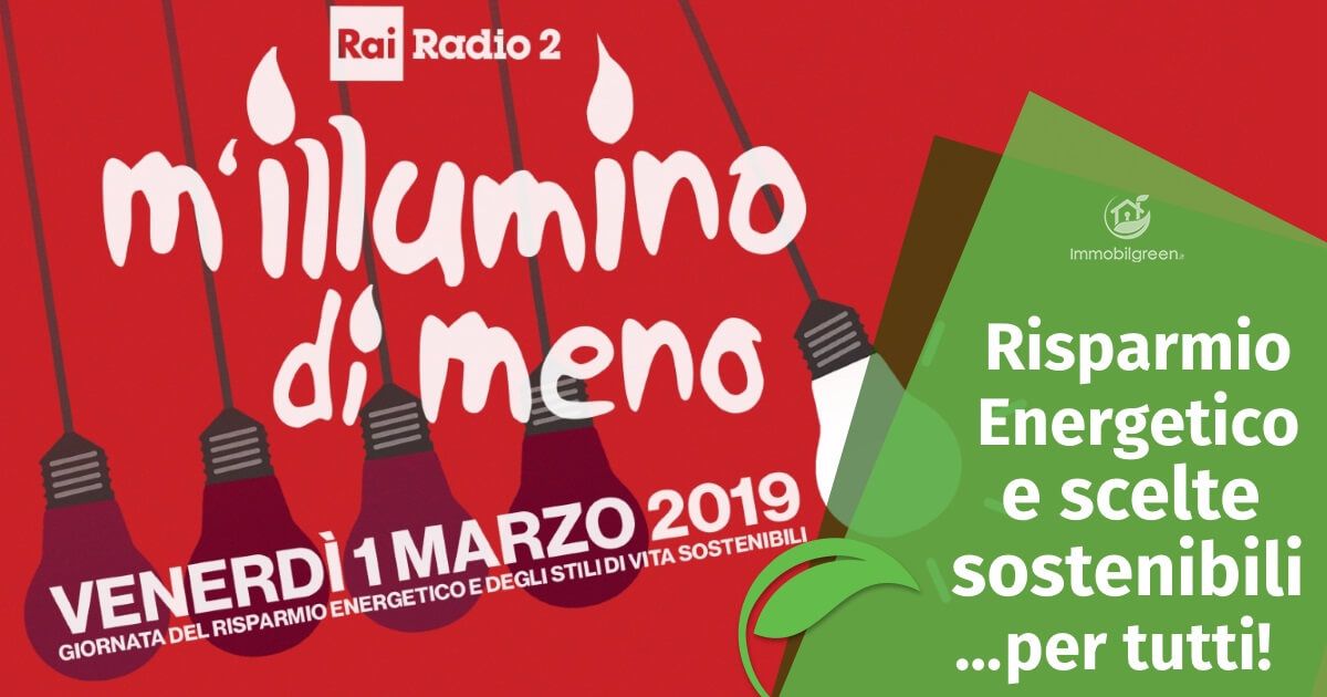 Risparmio energetico e scelte sostenibili per tutti