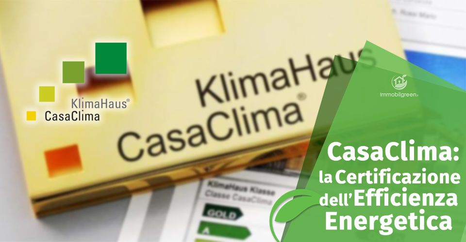 La certificazione CasaClima