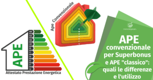 APE per Superbonus e APE “classico”: quali sono le differenze